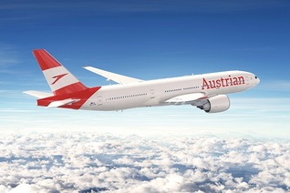 Ankunft mit Austrian Airlines OS AUA auf den Malediven Male MLE