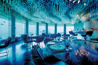 Niyama Private Islands Maldives Unterwasser Restaurant Subsix