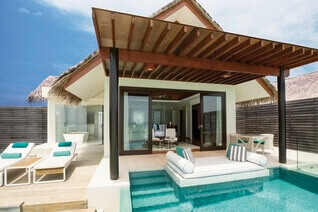 Niyama Private Islands Maldives Wasser Villas mit Pool