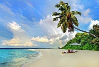 Park Hyatt Maldives Hadahaa Resort Candle Light Dinner on the Beach