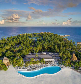 The St. Regis Maldives Vommuli Resort Insel Pool