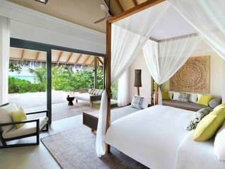 Vakkaru Maldives Insel Bungalows Wohnbeispiel