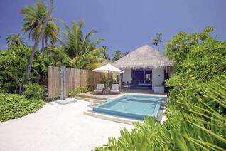 Velassaru Maldives Insel Bungalows Pool