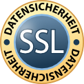 SSL-Verschlüsselung - Ihre Daten sind bei uns sicher.