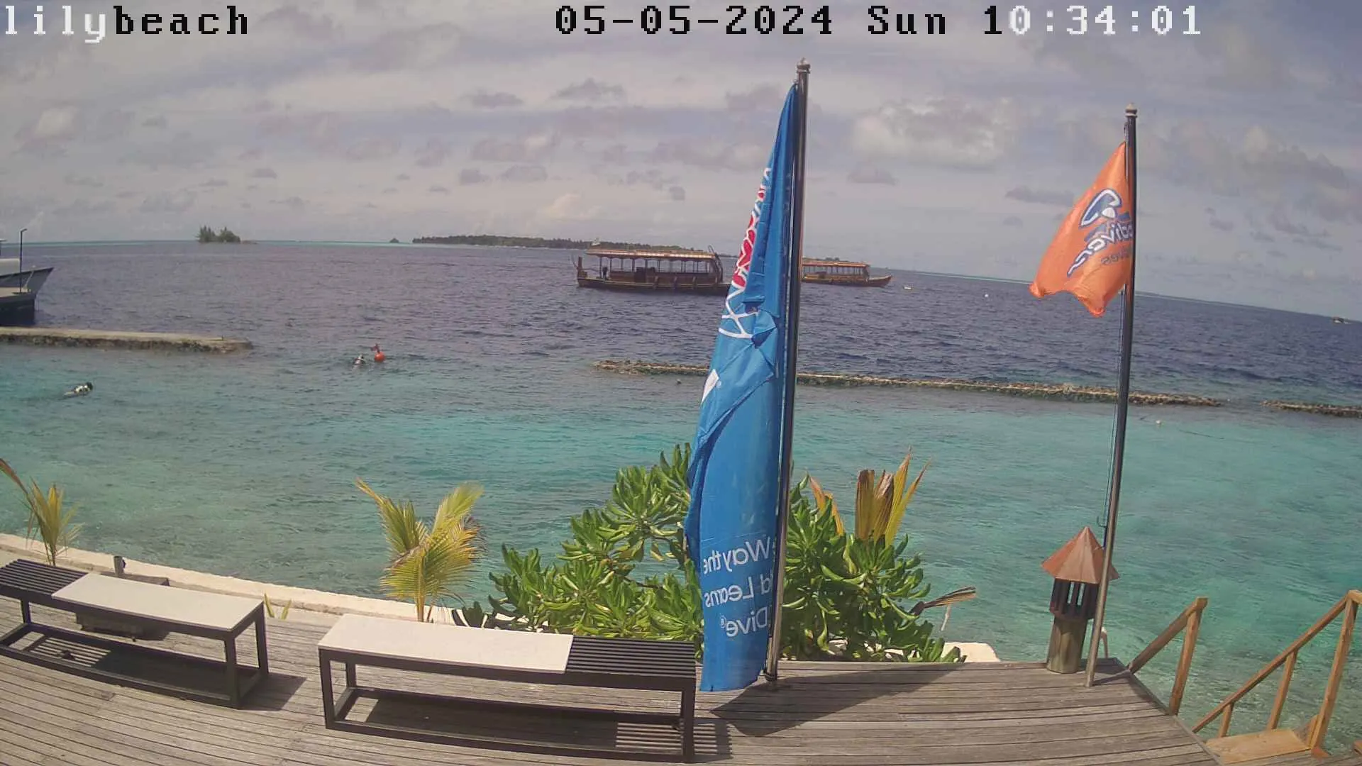 Lily Beach Webcam Maldives